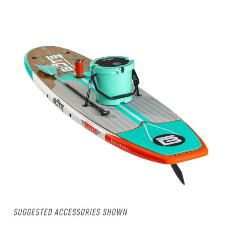 Bote Breeze Gatorshell Light 10'6" SUP Stand Up Paddleboard with Paddle - Image 4